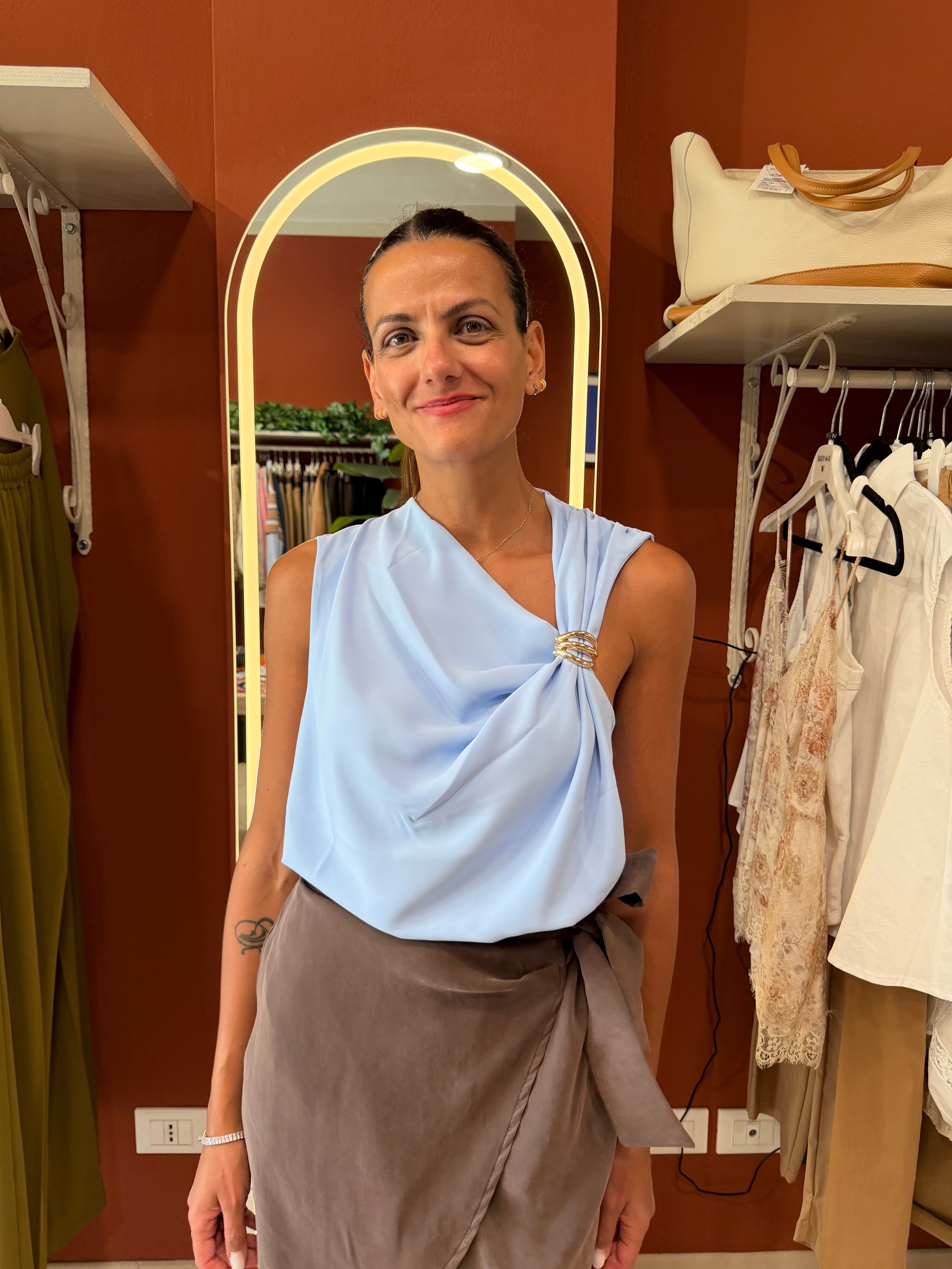 Canotta con accessorio- Susymix