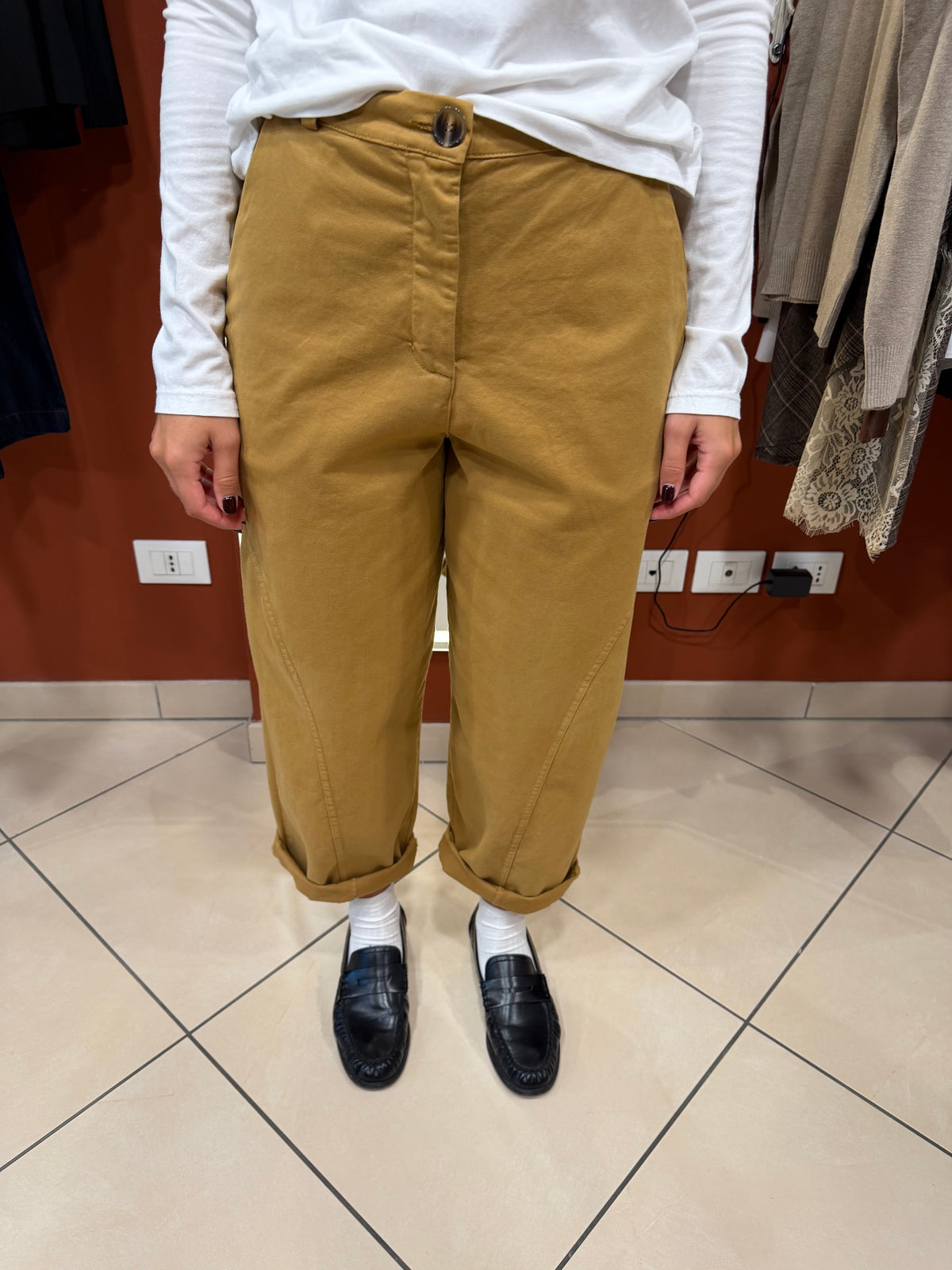 Pantalone worker senape- Susymix
