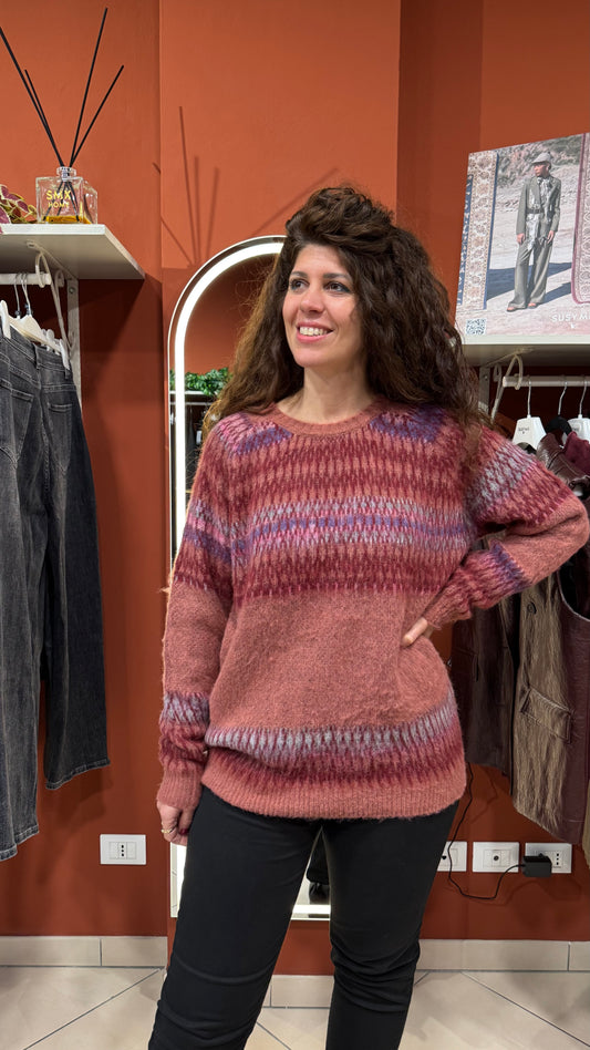 Susystar - Pullover in viscosa lanosa