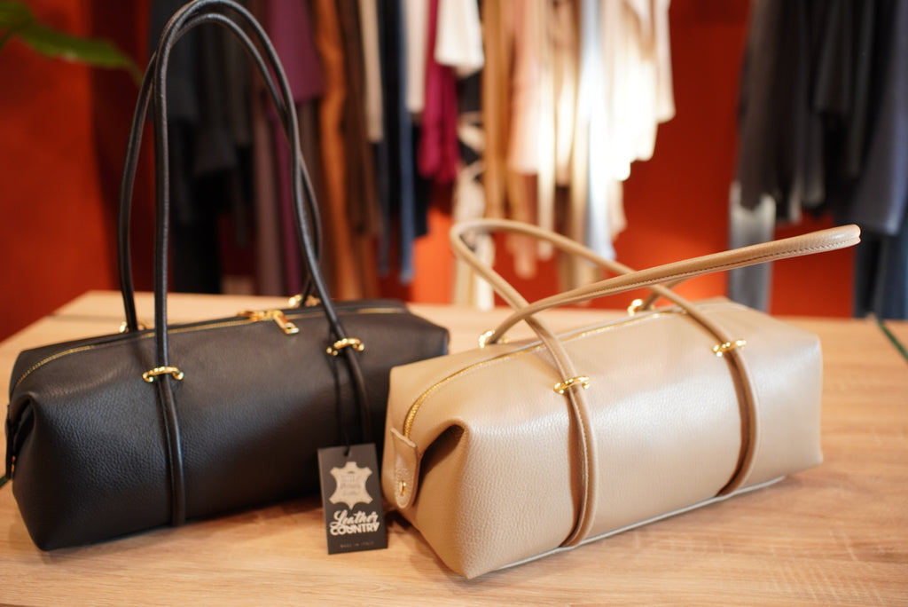 Baguette in pelle- Rocknroll