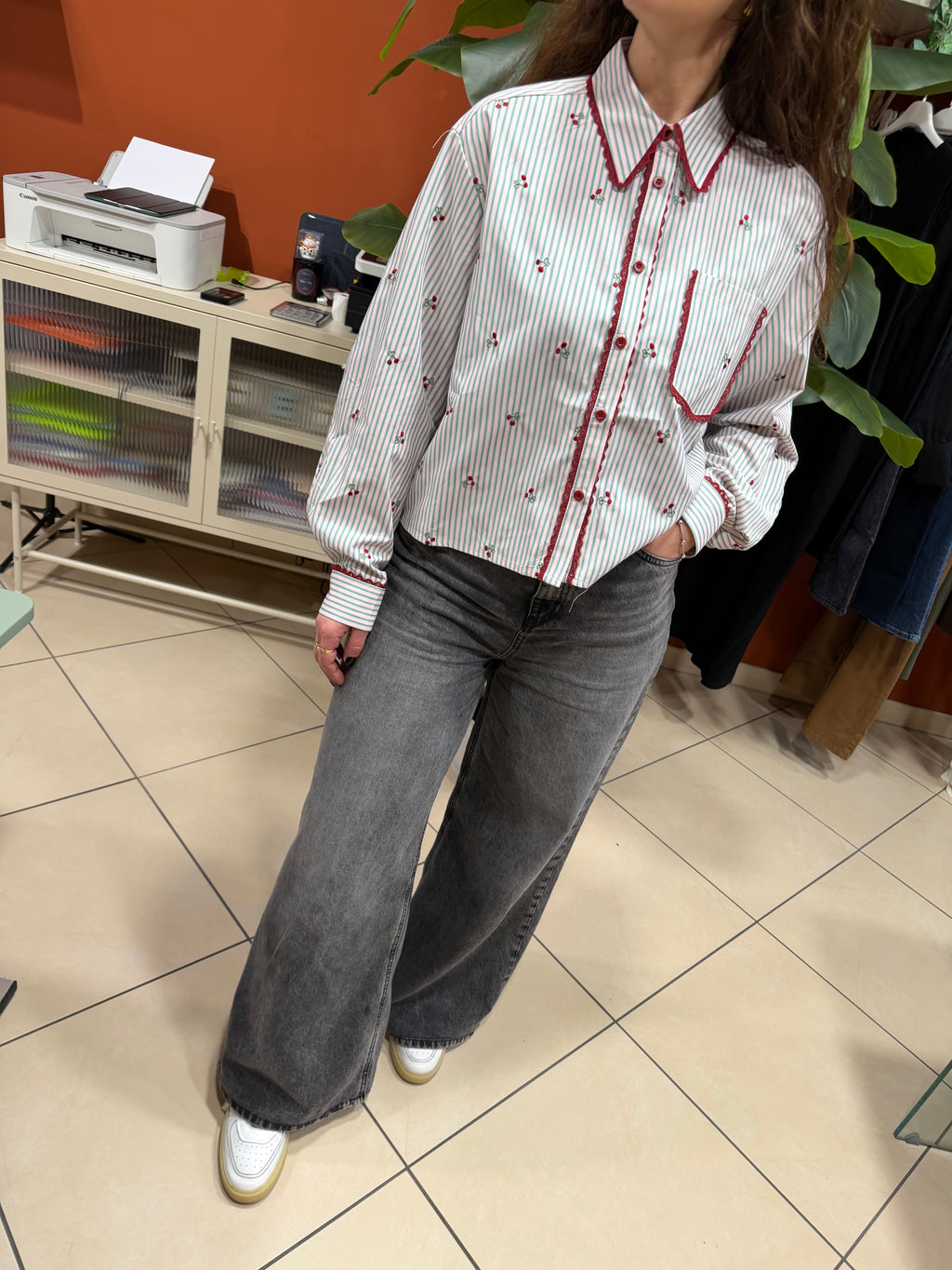 Camicia con passamaneria-Rocknroll