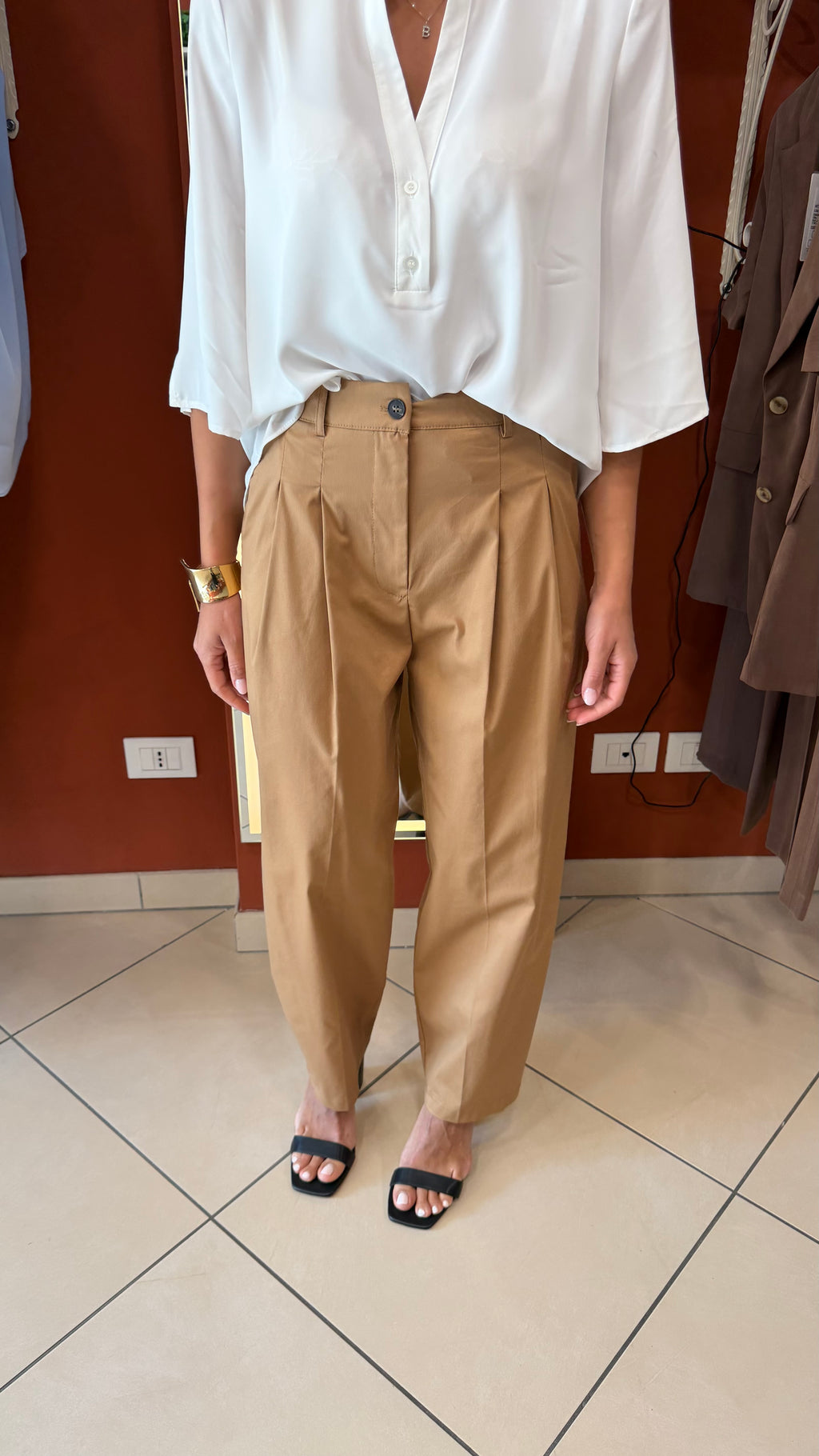 Pantalone con pence -Susymix