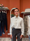 Camicia a scatola gessata-Susymix