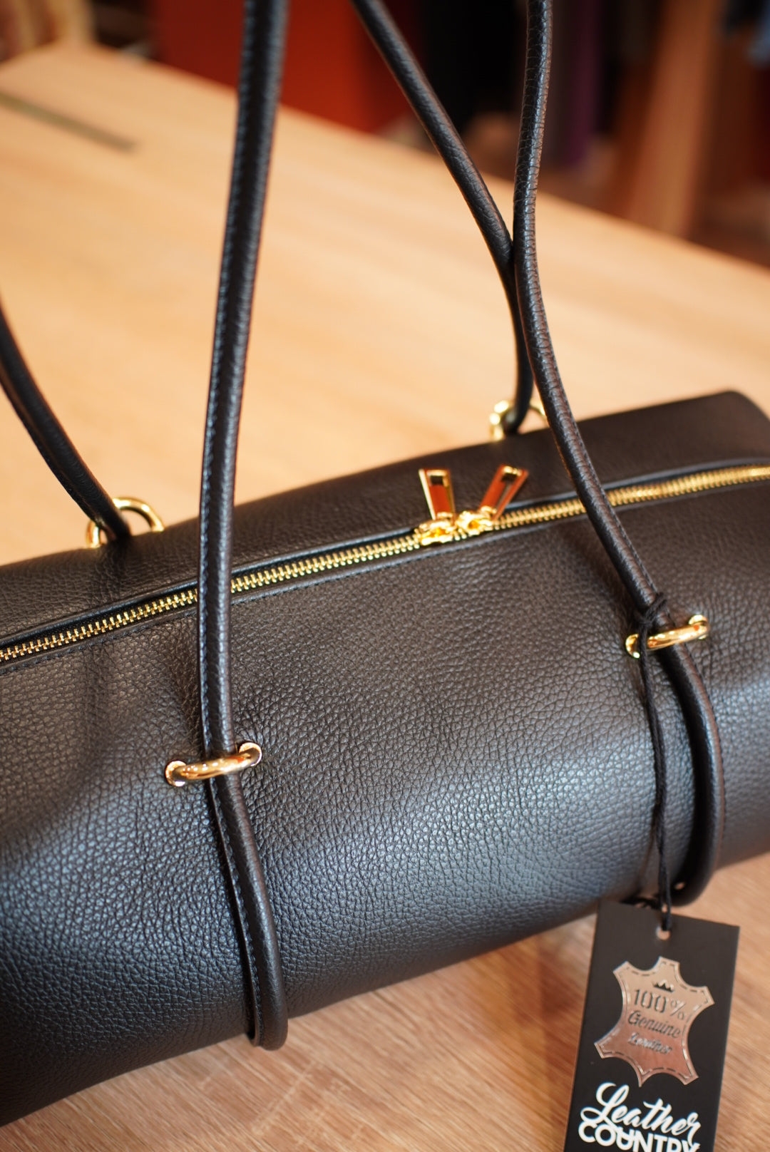 Baguette in pelle- Rocknroll