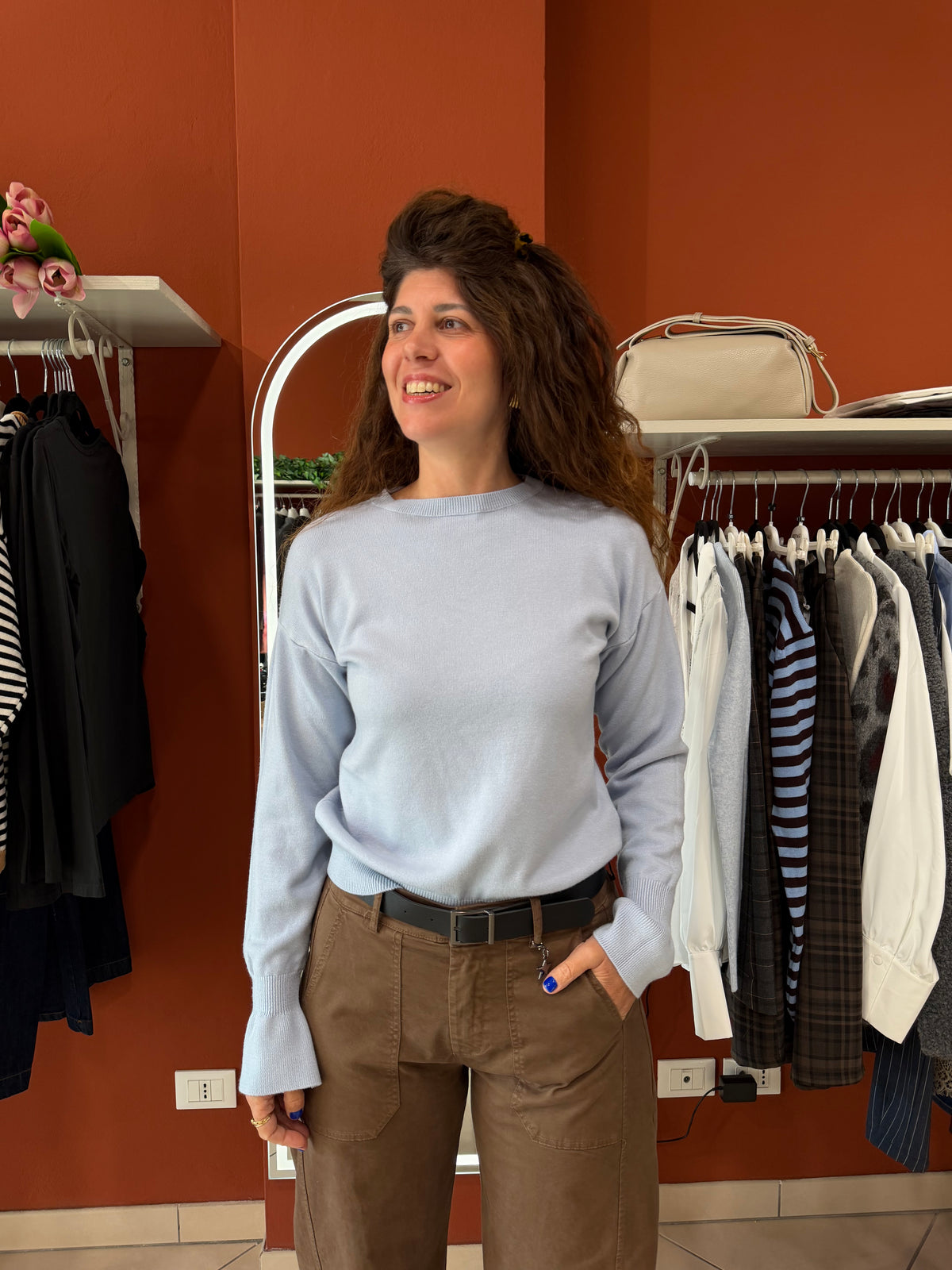 Pullover manica svasata -Susymix