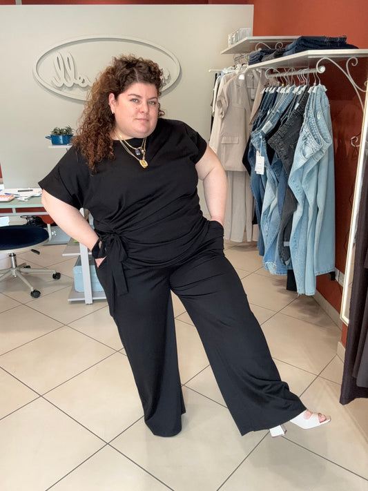 Susystar-Set coordinato blusa + pantalone