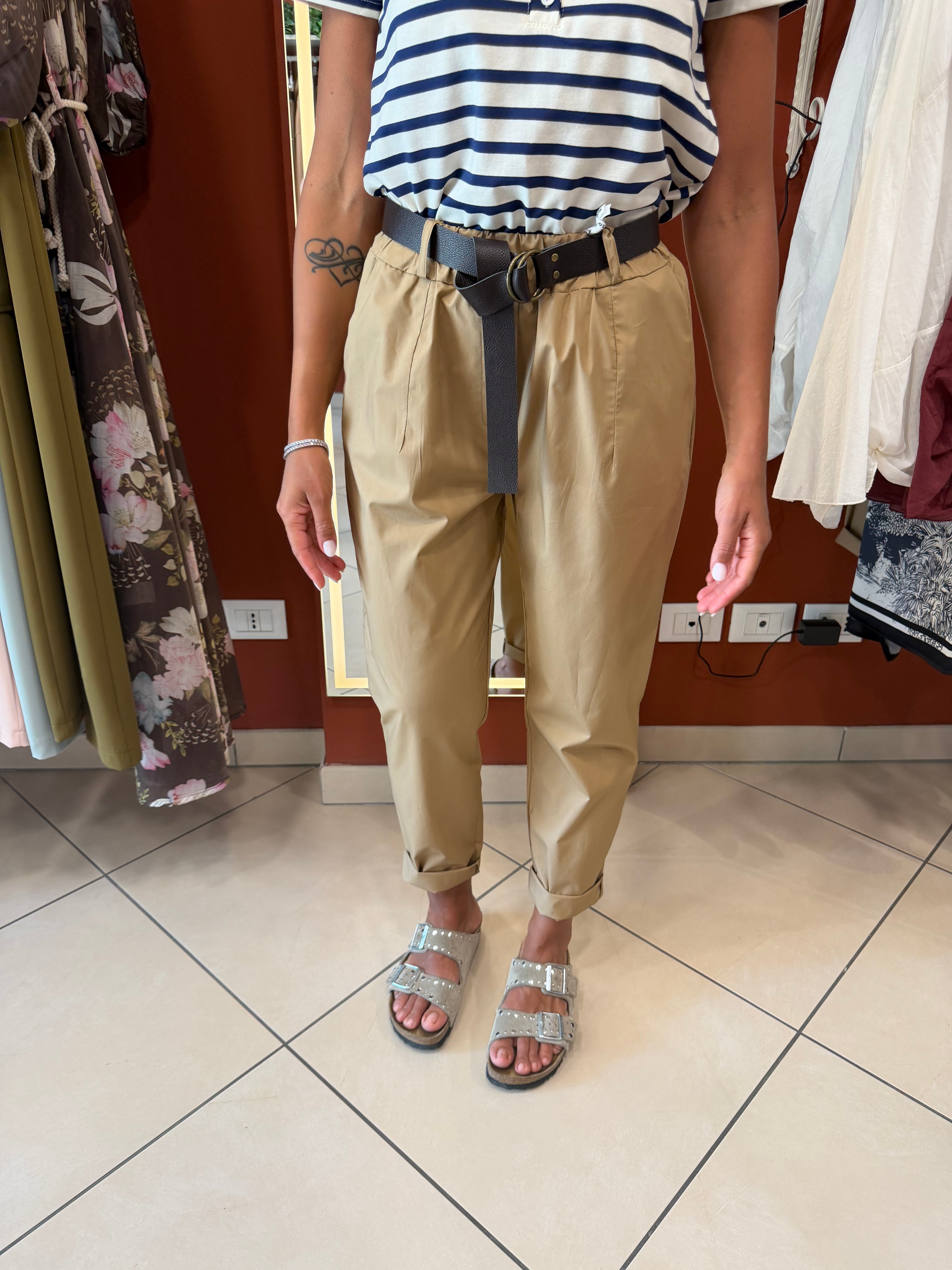 Pantalone tessuto vela- Susymix