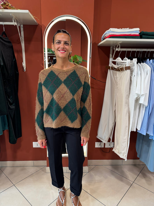 Susymix- Girocollo con i rombi