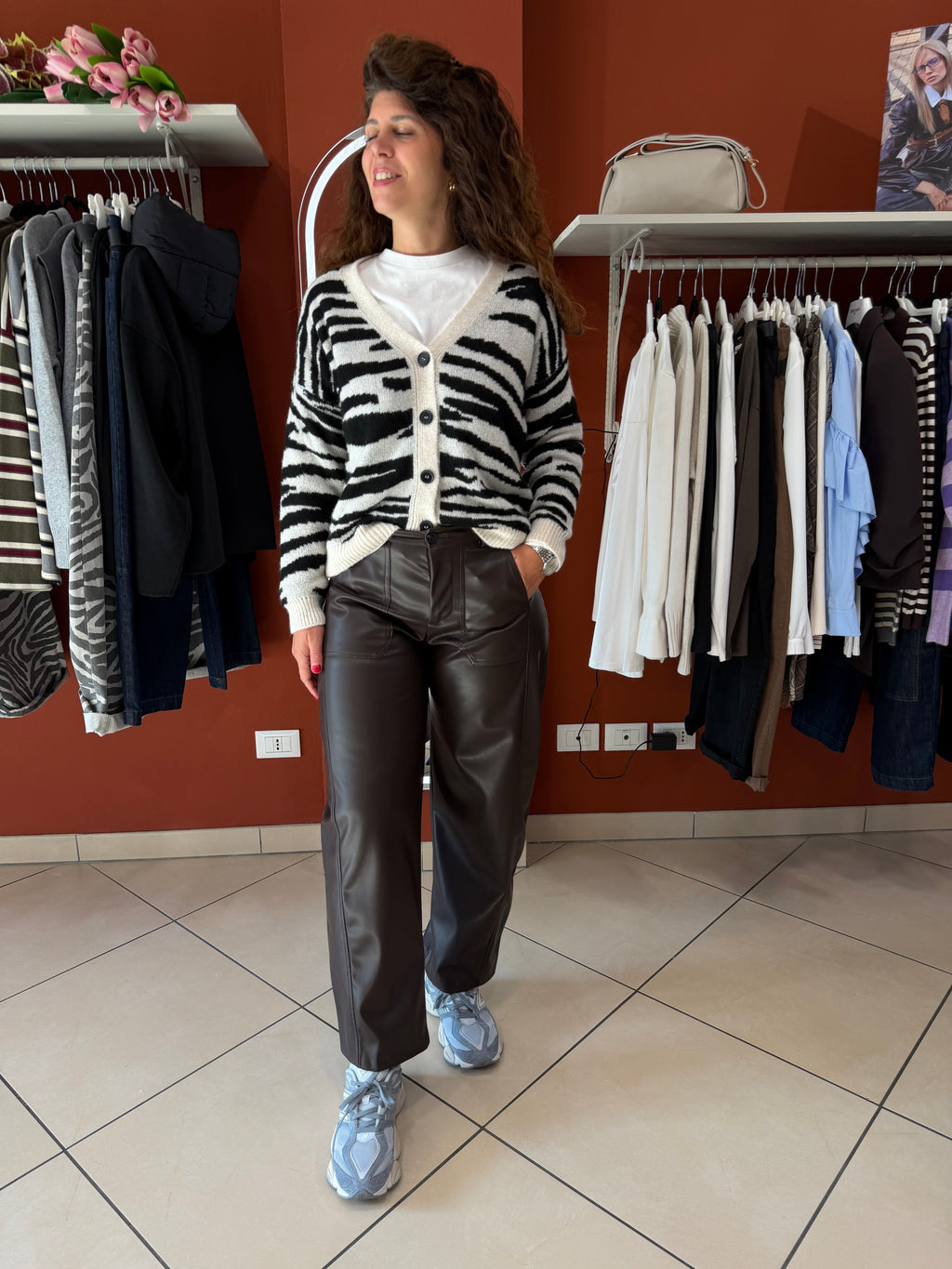 Cardigan zebra - Susymix
