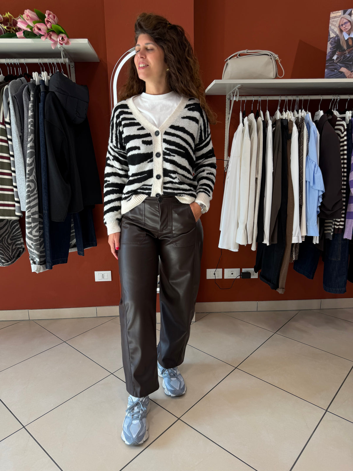 Cardigan zebra - Susymix