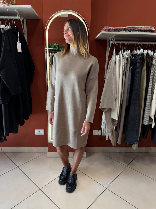 Susymix- Abito in maglia a ovetto