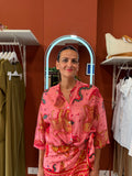 Camicia con stampa leoni- Rocknroll