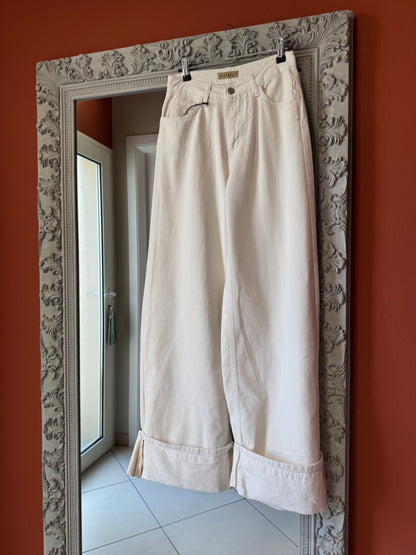 Rocknroll- Denim a palazzo burro