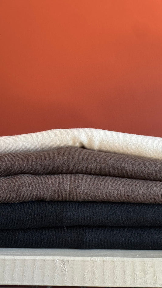 Susystar - Pullover mezzo collo in viscosa