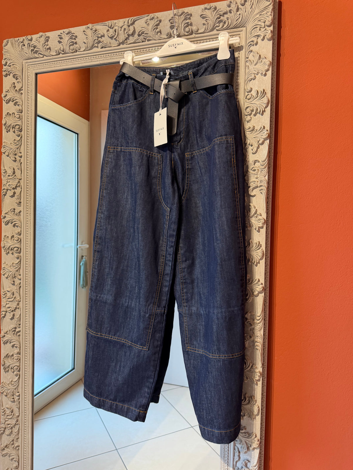 Denim cropped- Susymix