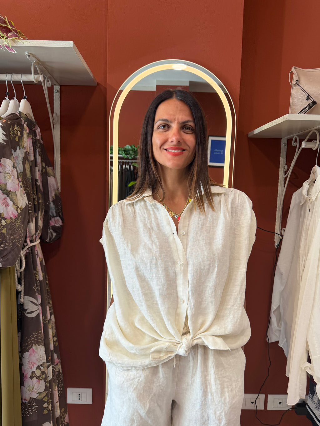 Camicia in lino -Susymix