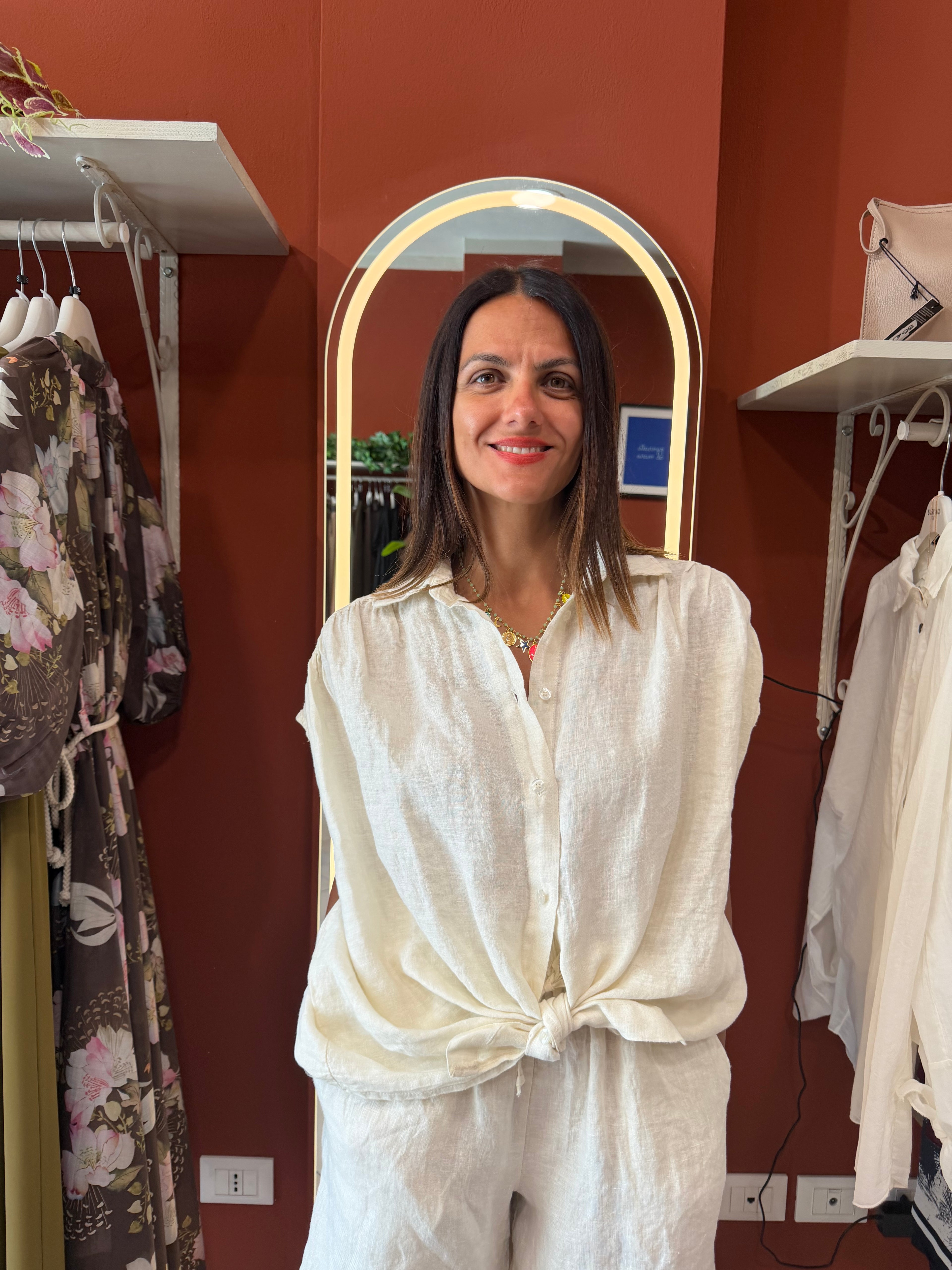 Camicia in lino -Susymix