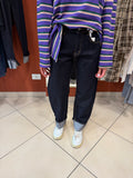 Denim con risvolto dark blue- Susymix