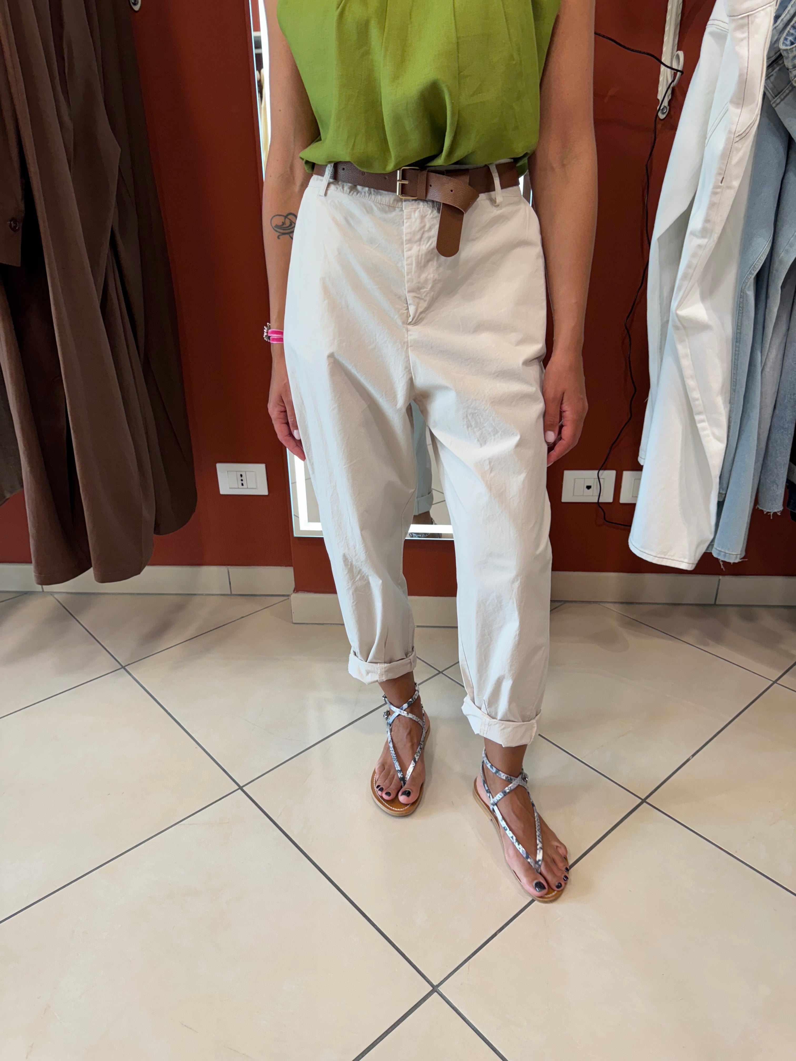 Susymix- Pantalone ovetto in cotone