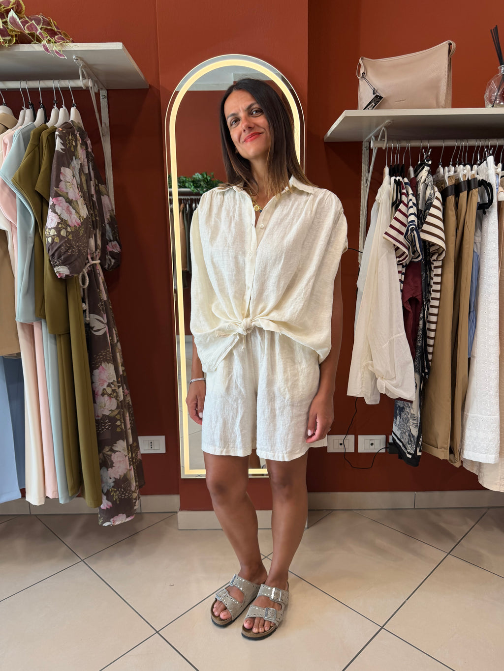 Camicia in lino -Susymix
