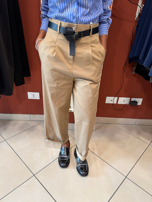 Susymix- Pantalone con cintura