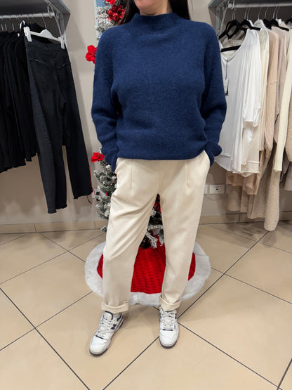 Susymix- Pantalone velluto mille righe