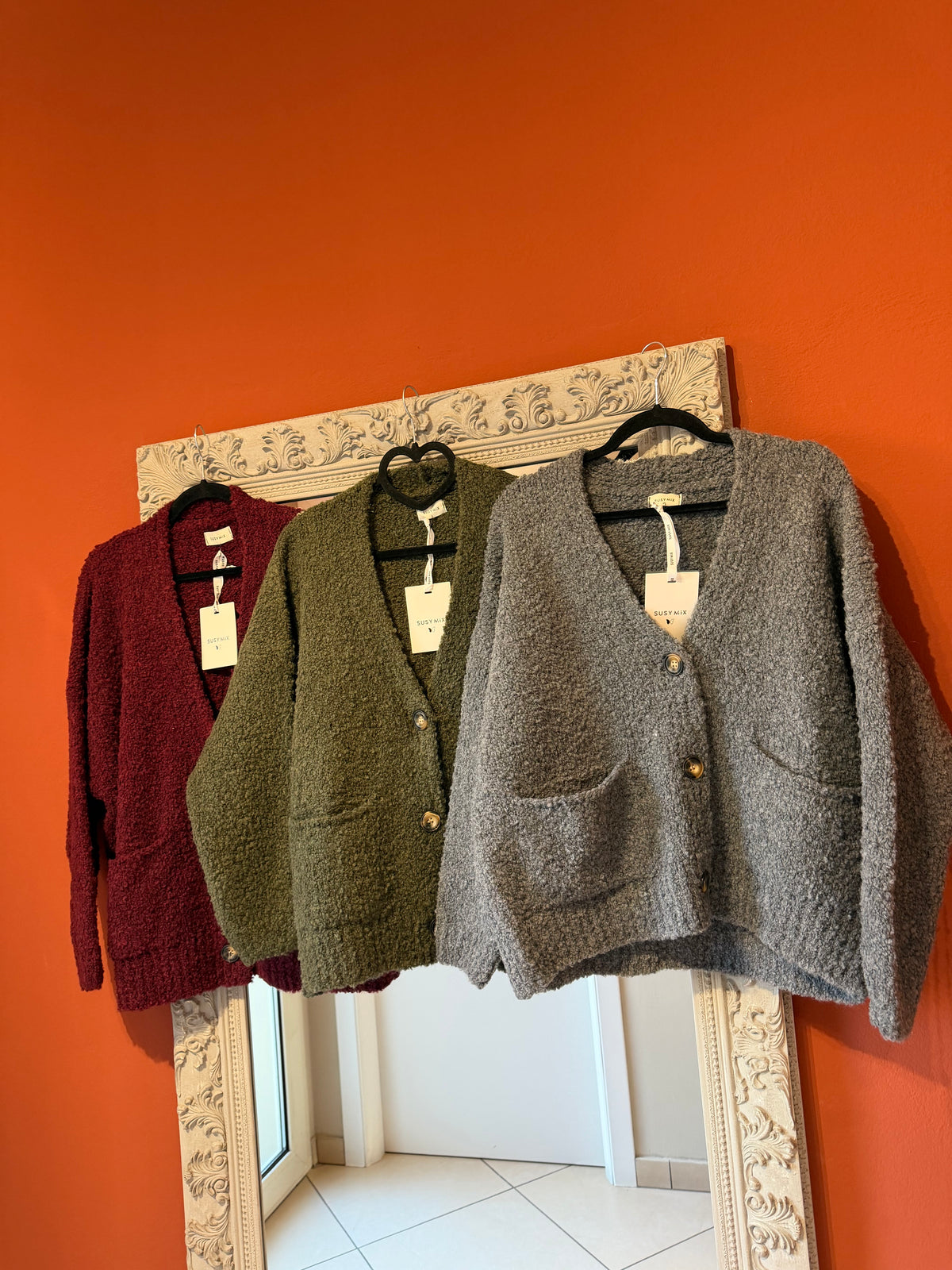 Cardigan bouclè -Susymix