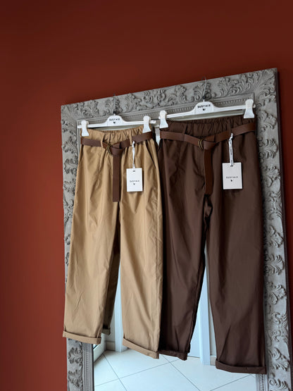 Susymix- Pantalone tessuto vela