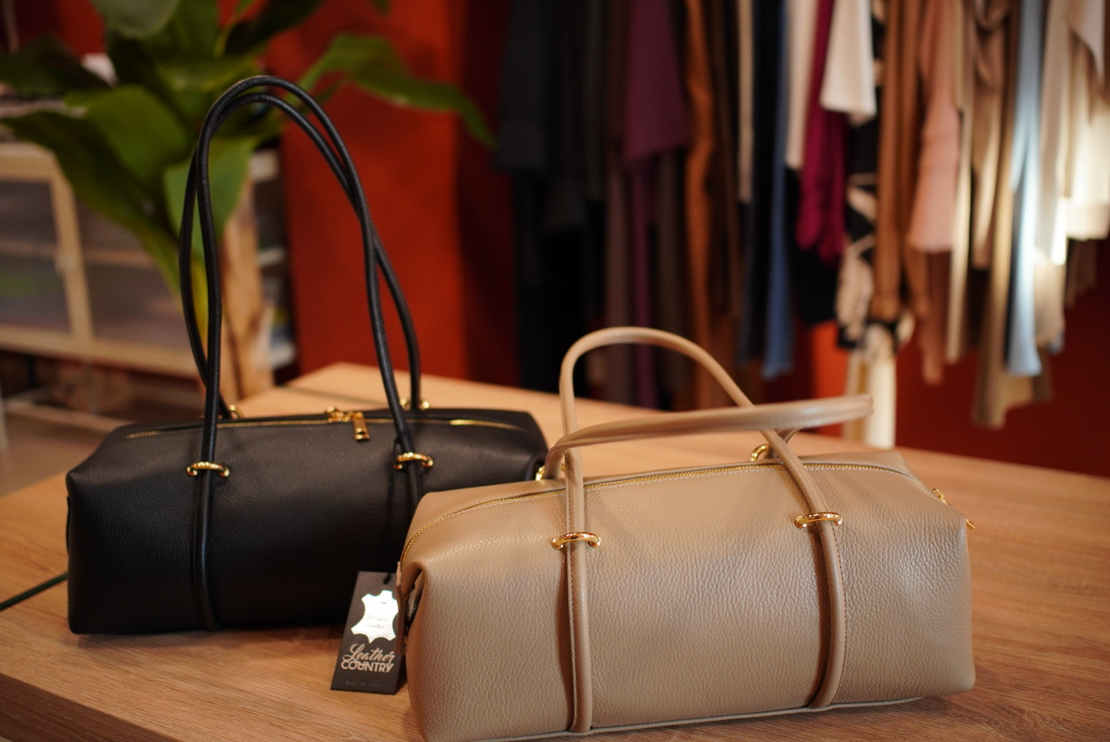 Baguette in pelle- Rocknroll