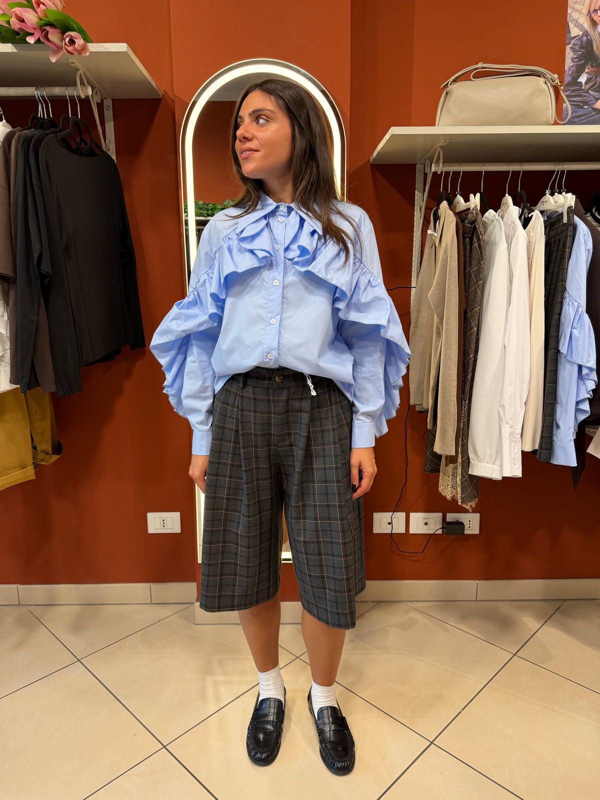 Bermuda in tartan-Susymix