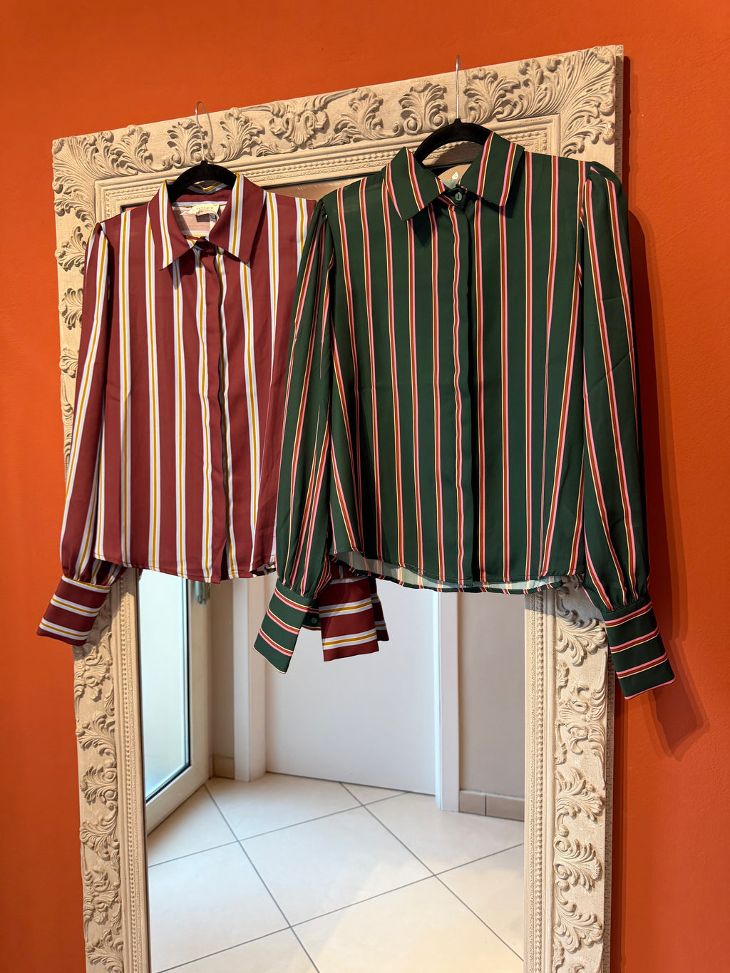 Camicia con spalla a sbuffo-Susymix