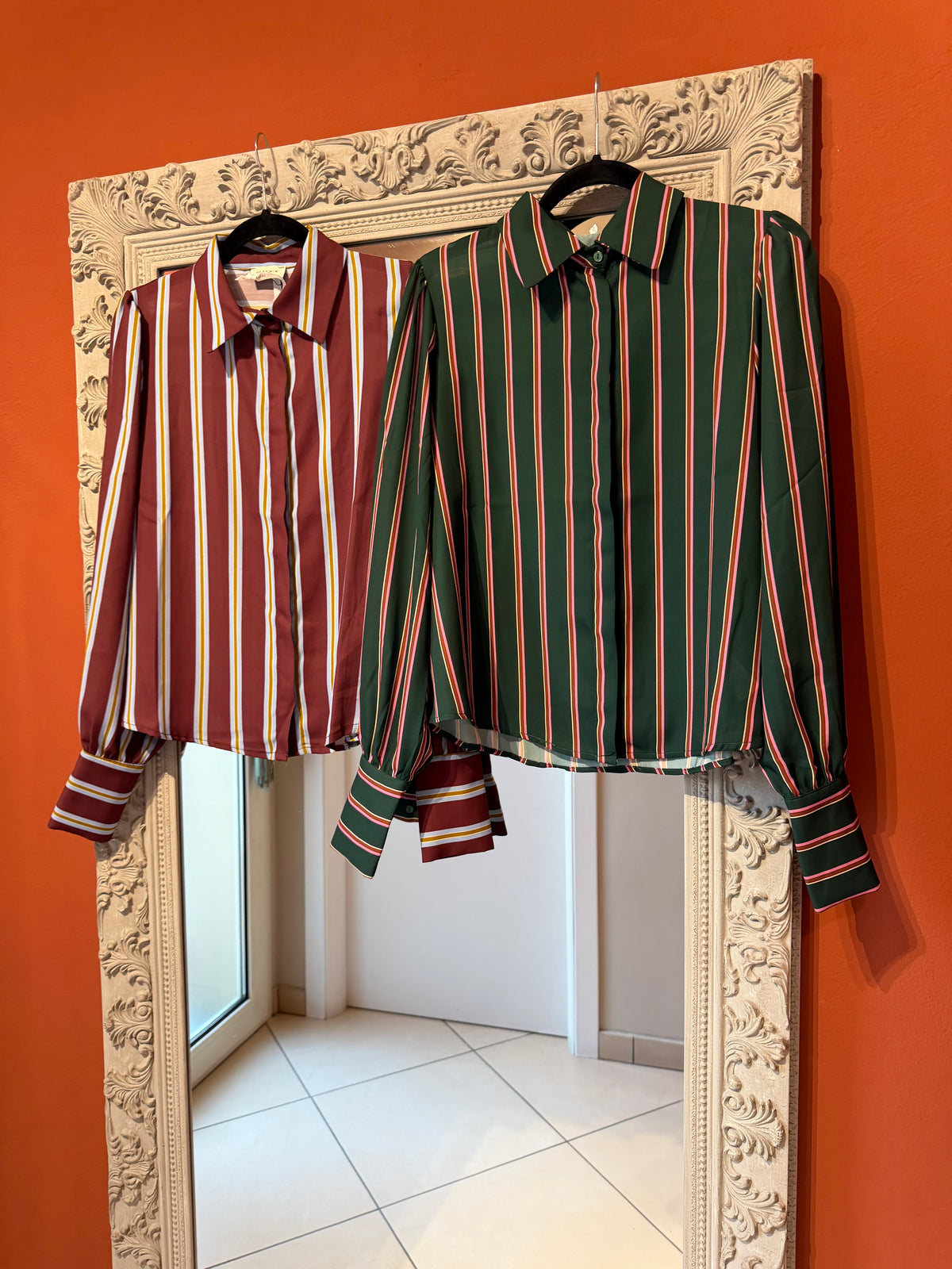 Camicia con spalla a sbuffo-Susymix