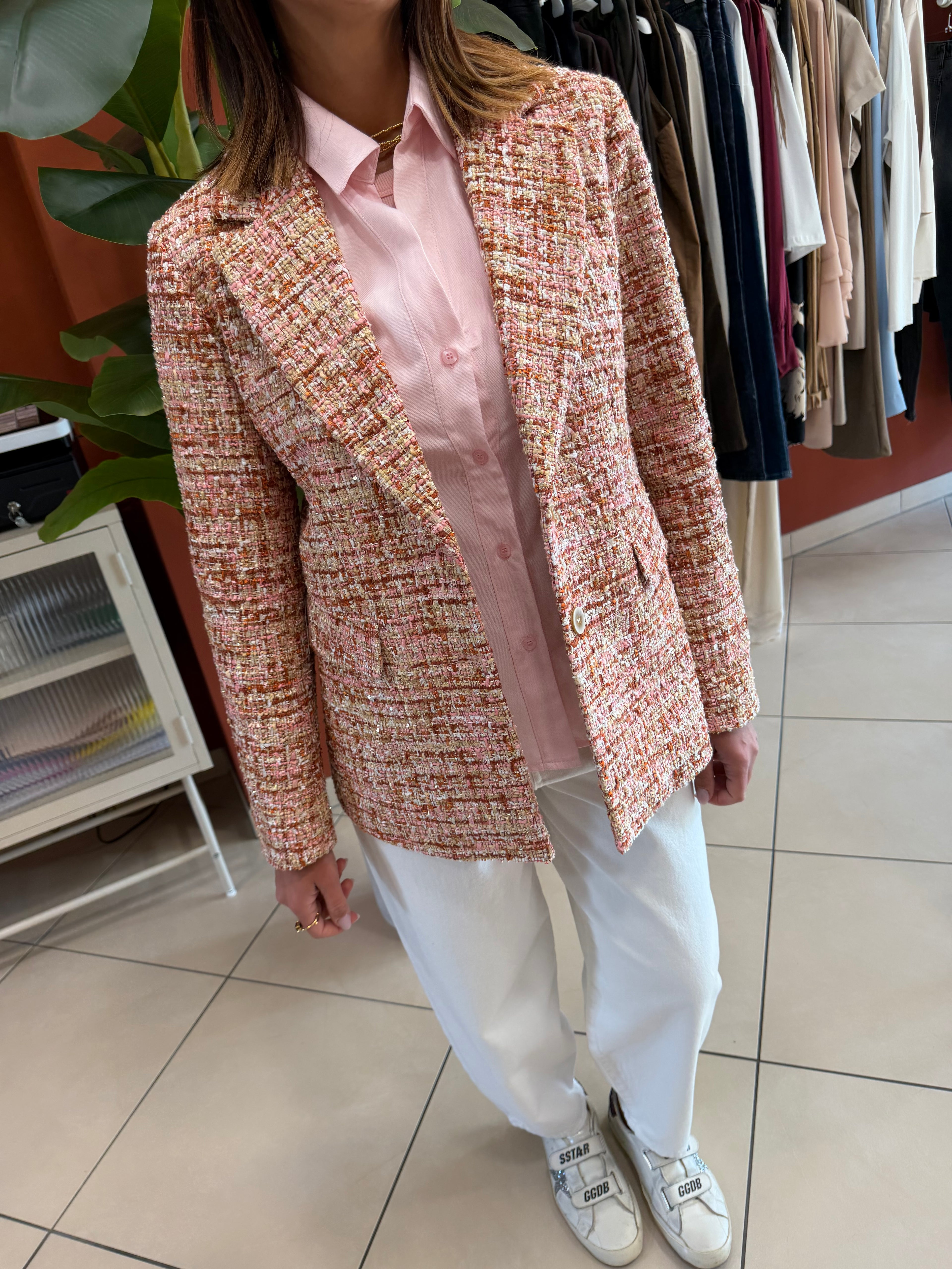 Blazer in tweed- Susymix