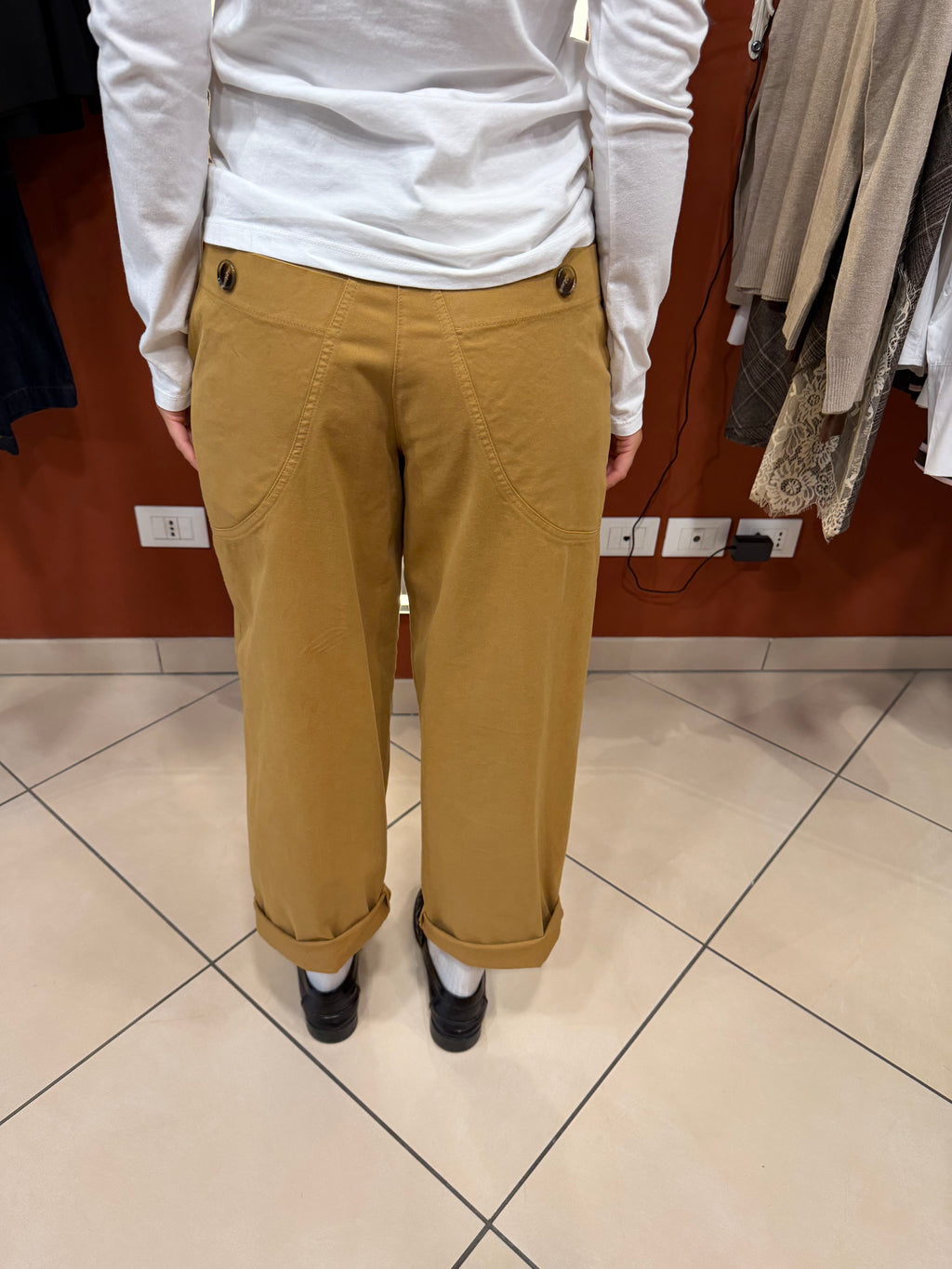Pantalone worker senape- Susymix
