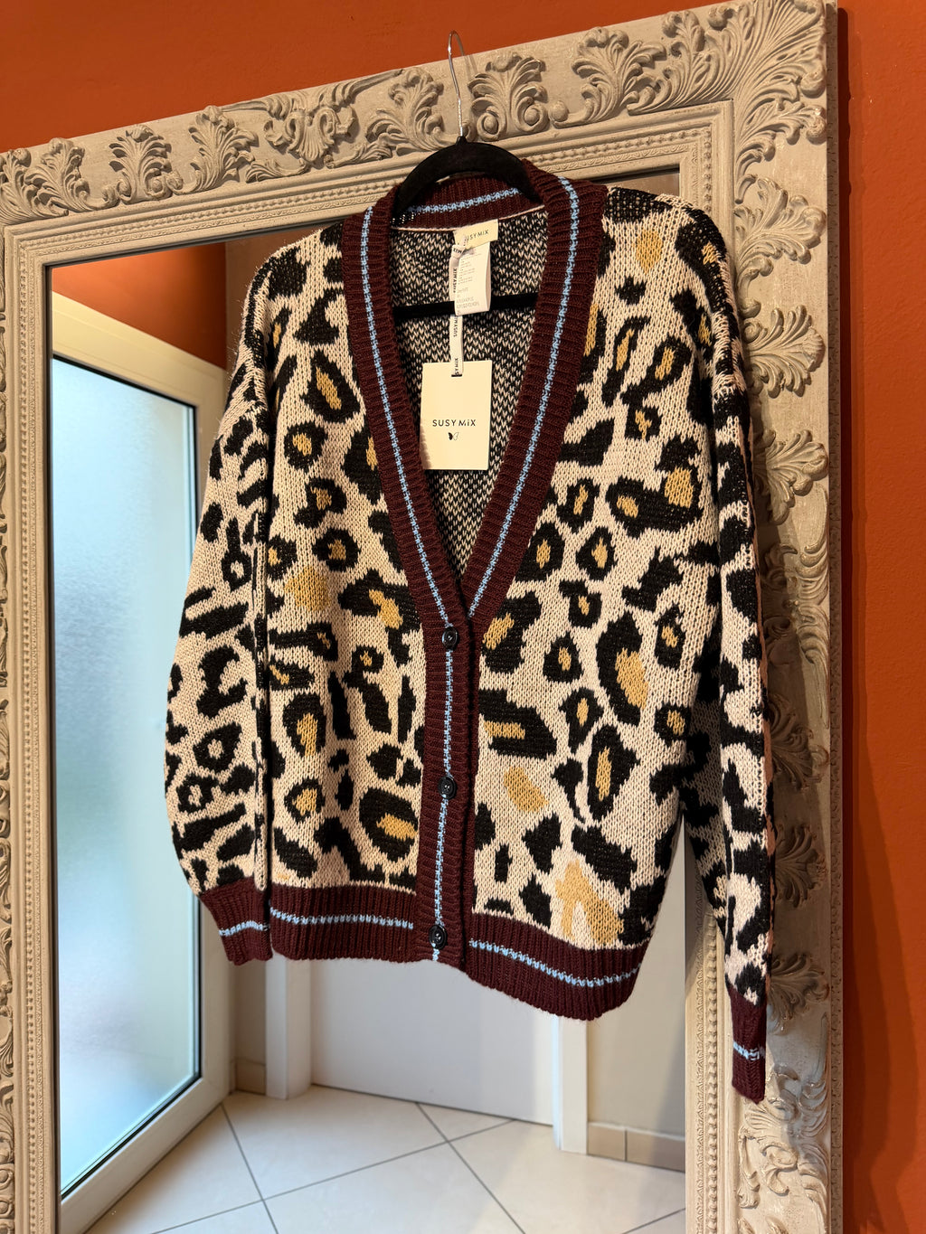 Cardigan animalier -Susymix