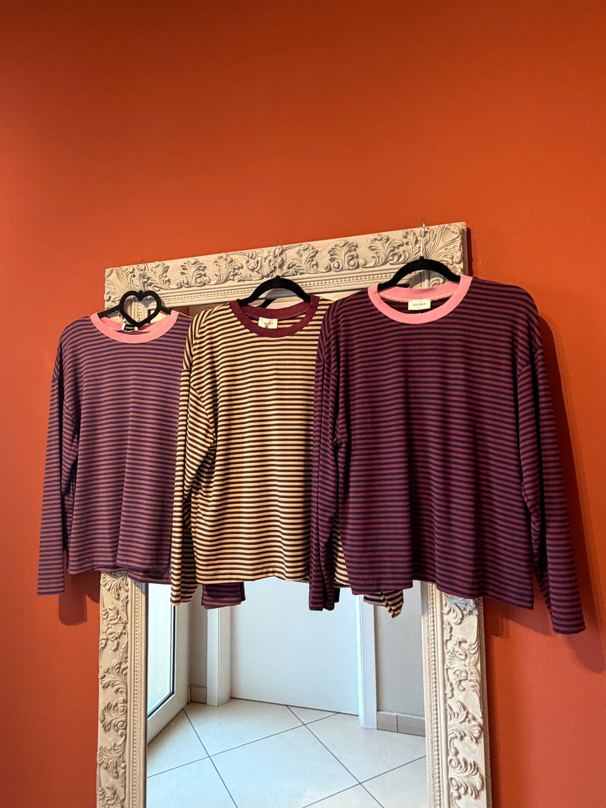 Maglia girocollo a righe- Susymix