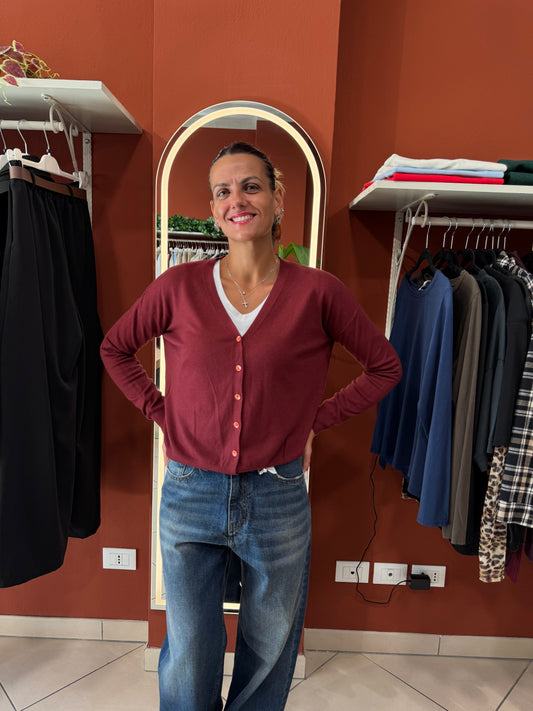 Susymix- Cardigan a ovetto