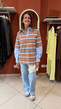 Polo effetto camicia - Rocknroll