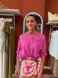 Camicia coreana in mussola di cotone-Rocknroll