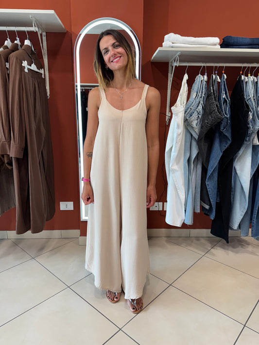 Rocknroll-Jumpsuit in poliestere