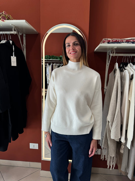 Susymix-Pullover con taschina