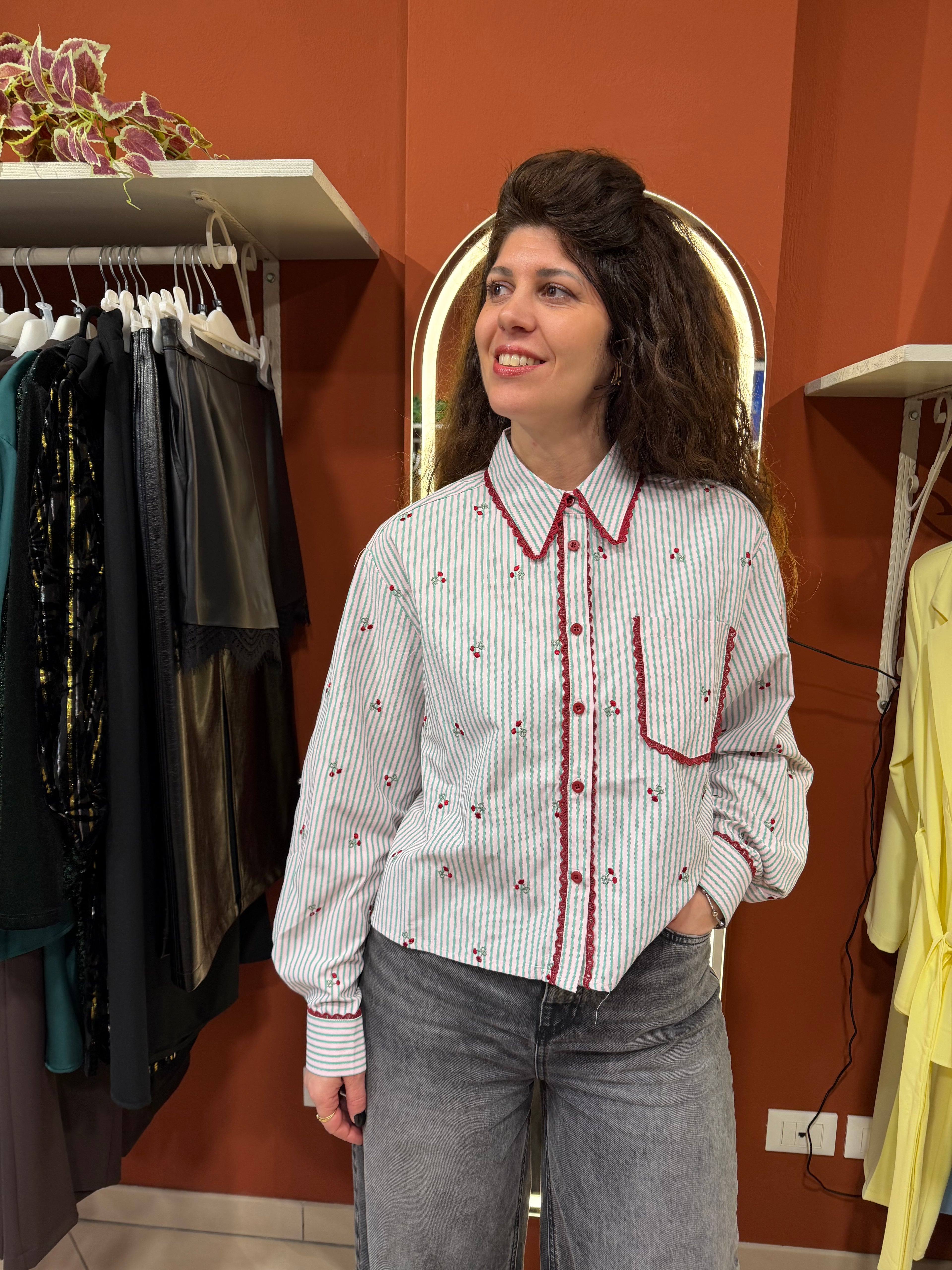 Camicia con passamaneria-Rocknroll