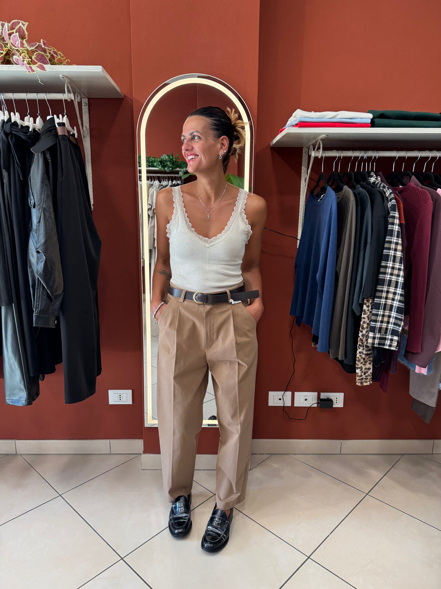 Susymix- Pantalone mano pesca