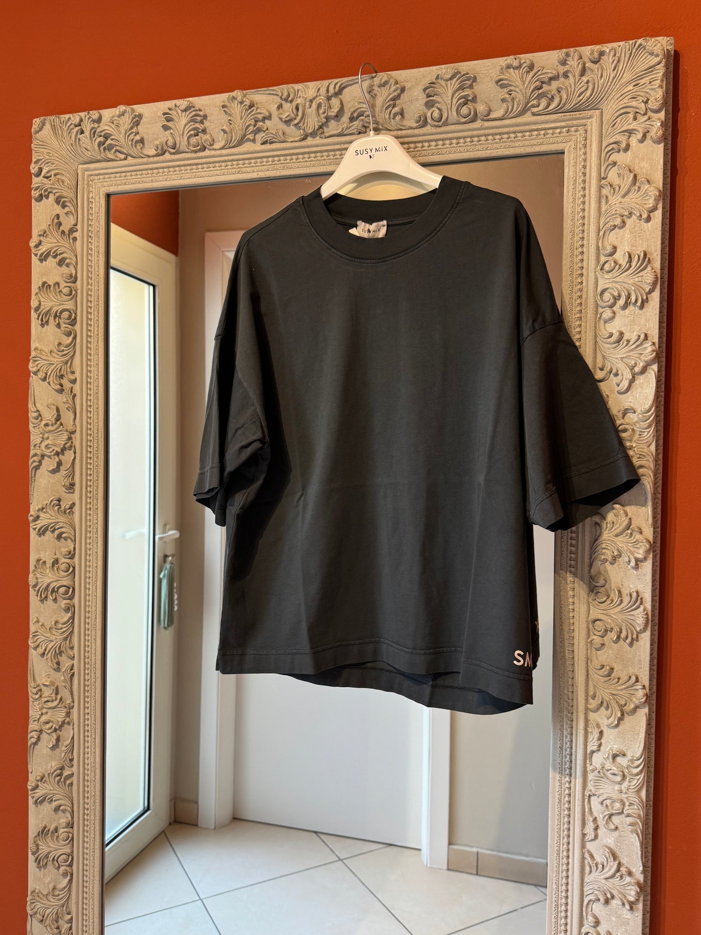 Susymix-Maxi T-shirt grey