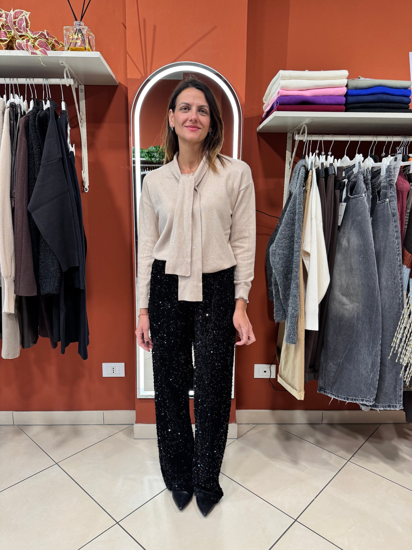 Susymix- Maglia con fusciacca