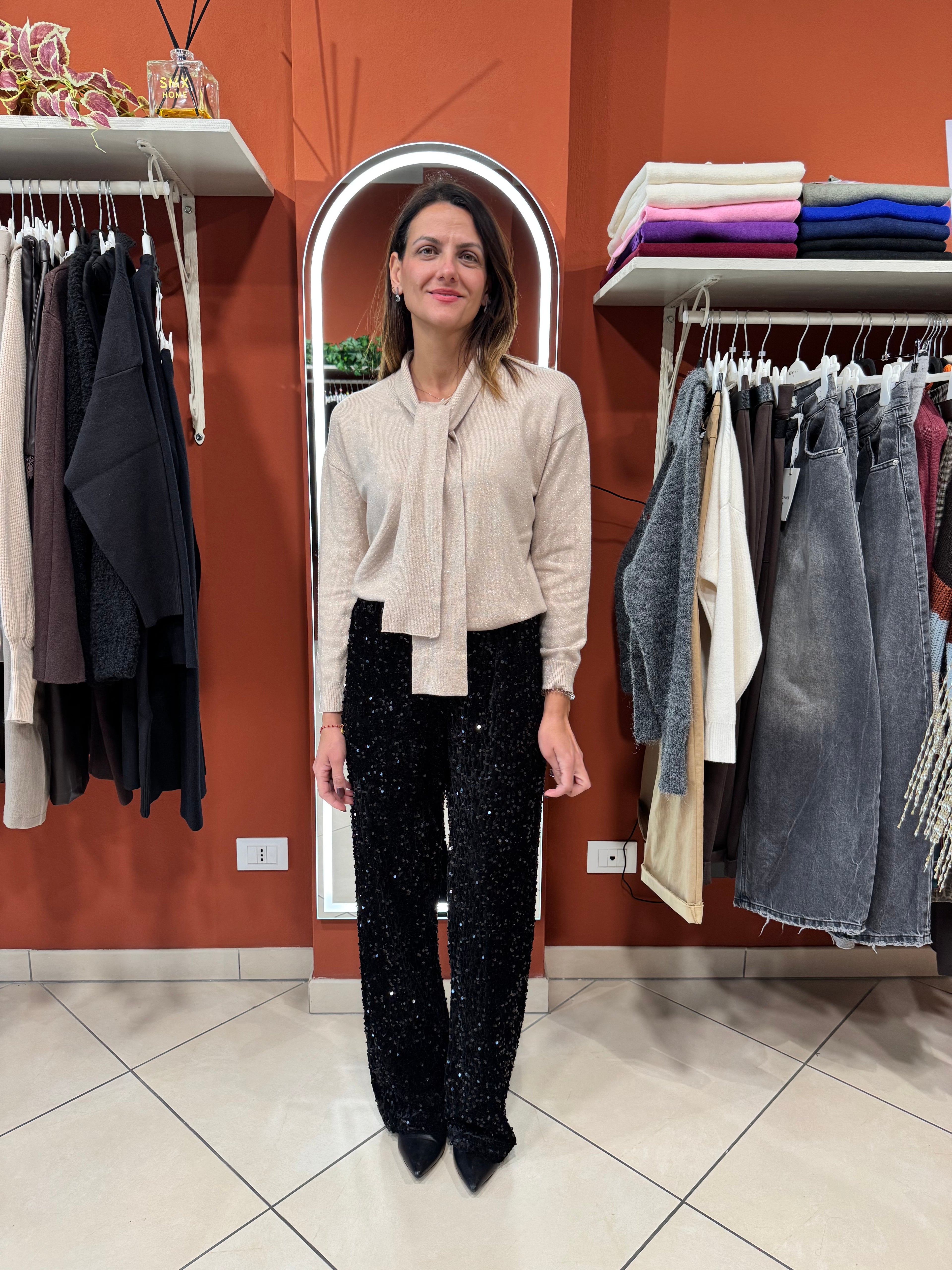 Susymix- Maglia con fusciacca
