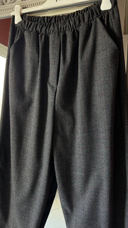 Susystar - Pantalone ovetto in check