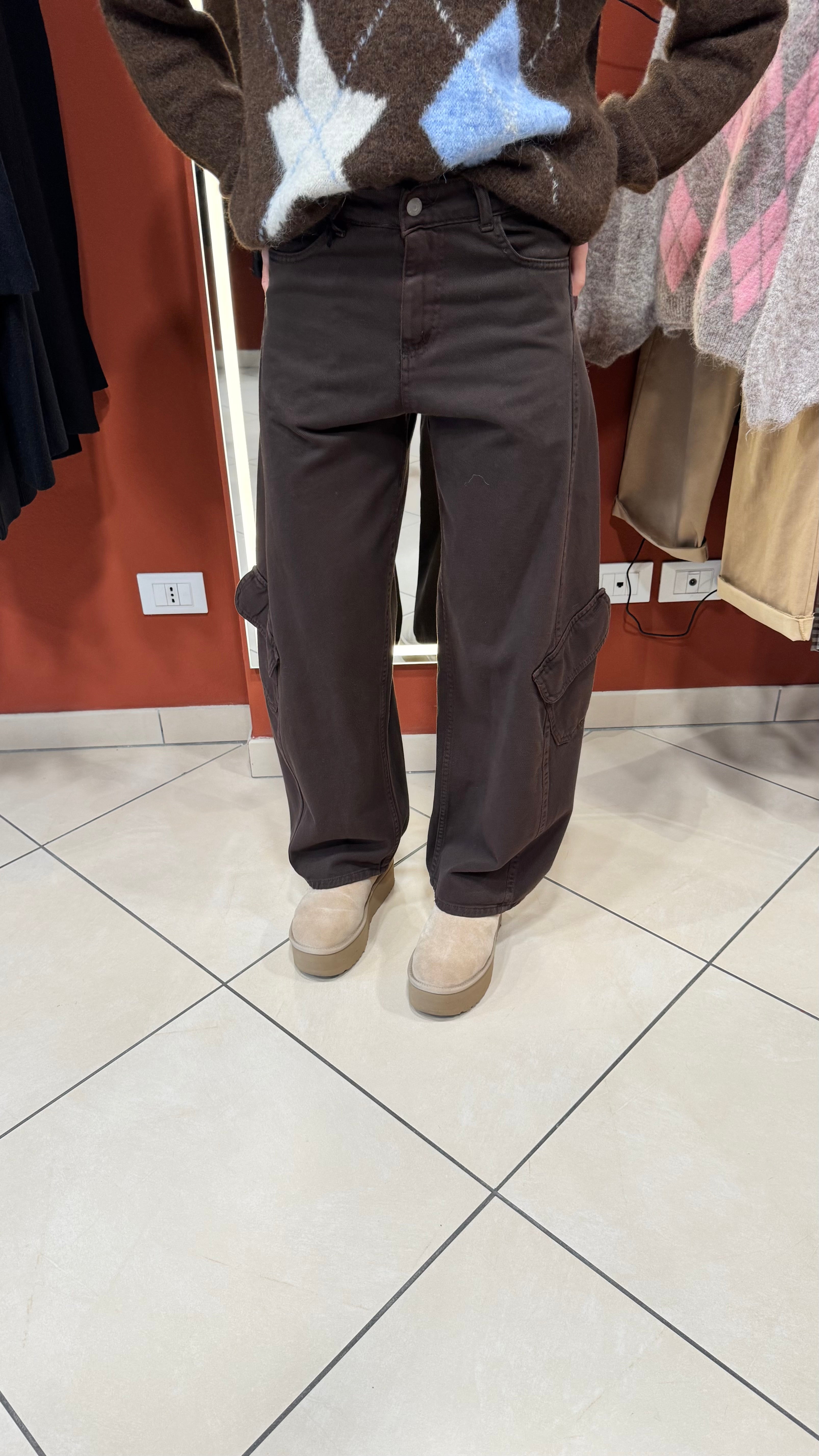 Rocknroll -Denim Barrel cargo