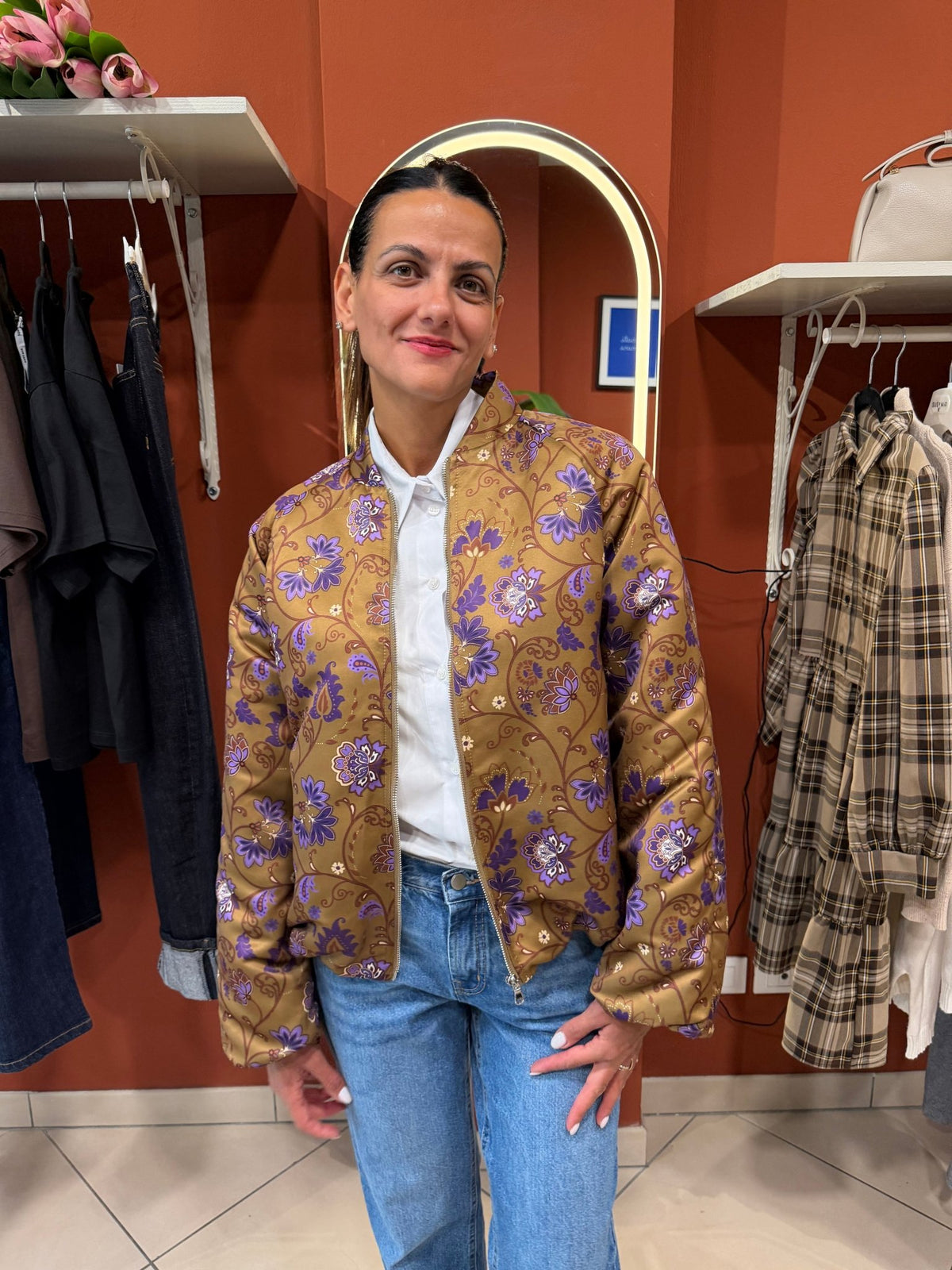 Bomber in fantasia- Susymix - Rocknroll Atelier