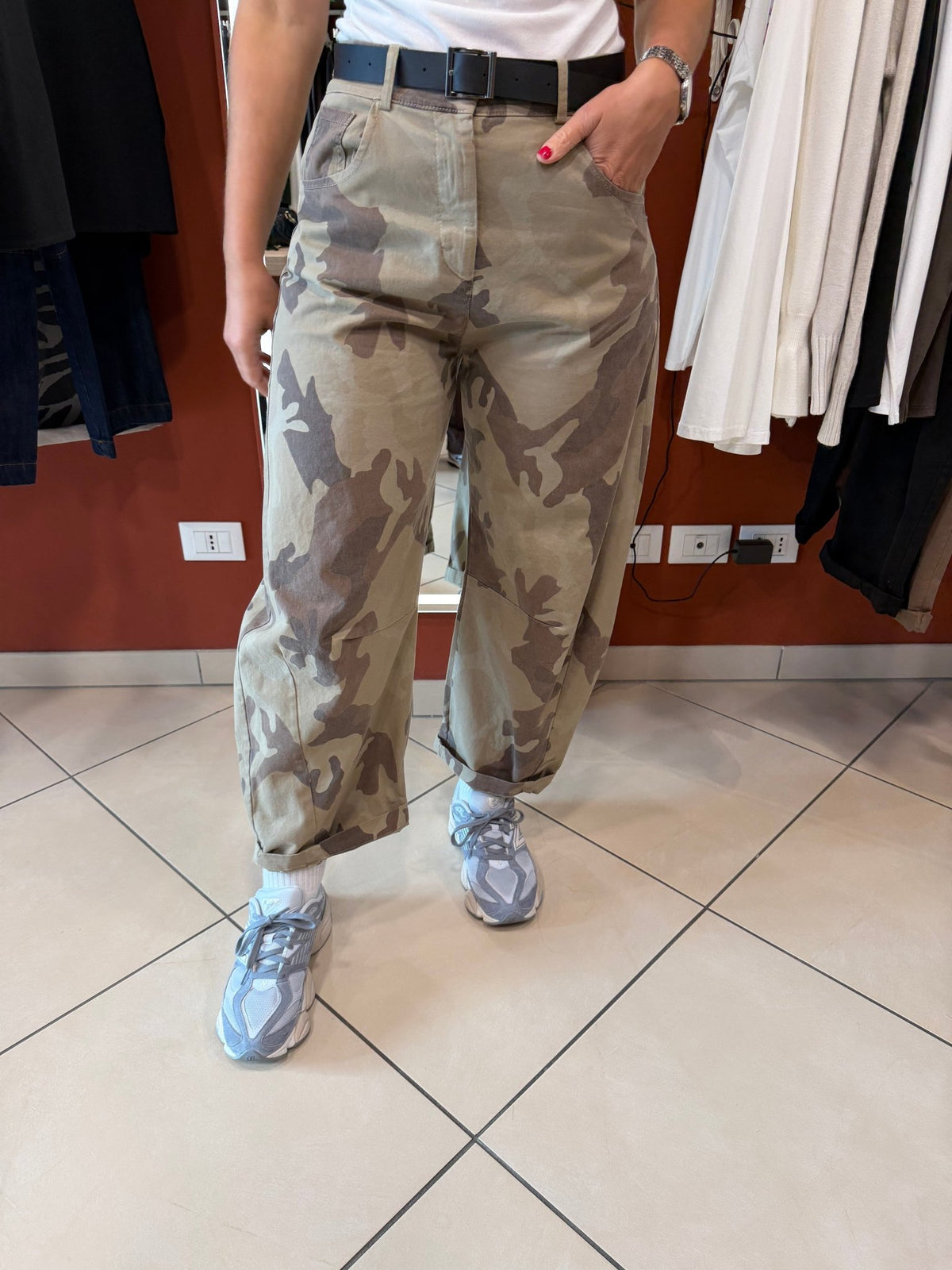 Denim barrel camouflage- Susymix - Rocknroll Atelier